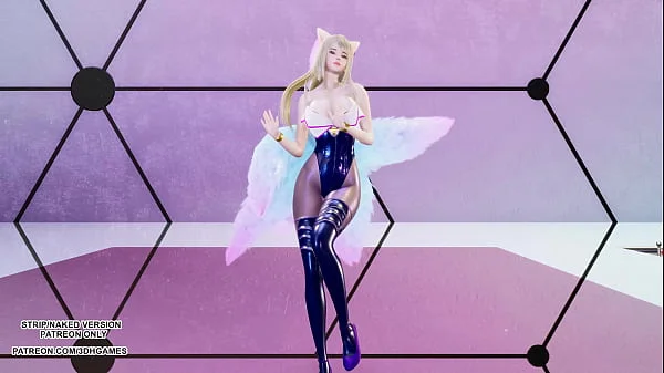 [MMD] CHUNG HA - PLAY KDA Ahri Sexy Kpop Dance League Of Legends Uncensored Hentai