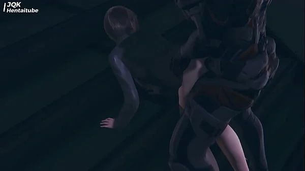 Batman and big boob officer - Hentai 3D Uncensored English sub 04303